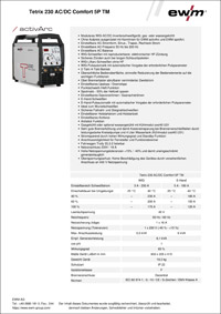 datenblatt tetrix230